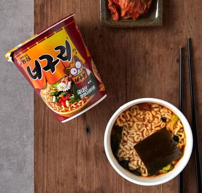 Nongshim Spicy Seafood Neoguri Ramyun cup 62g