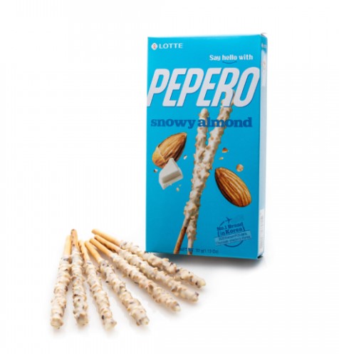 Pepero Snowy Almond 32 g