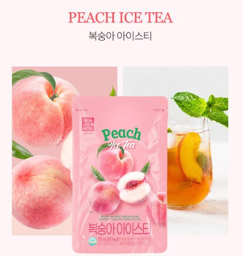 복숭아 아이스티 170ml - 복숭아 맛 아이스티 170ml