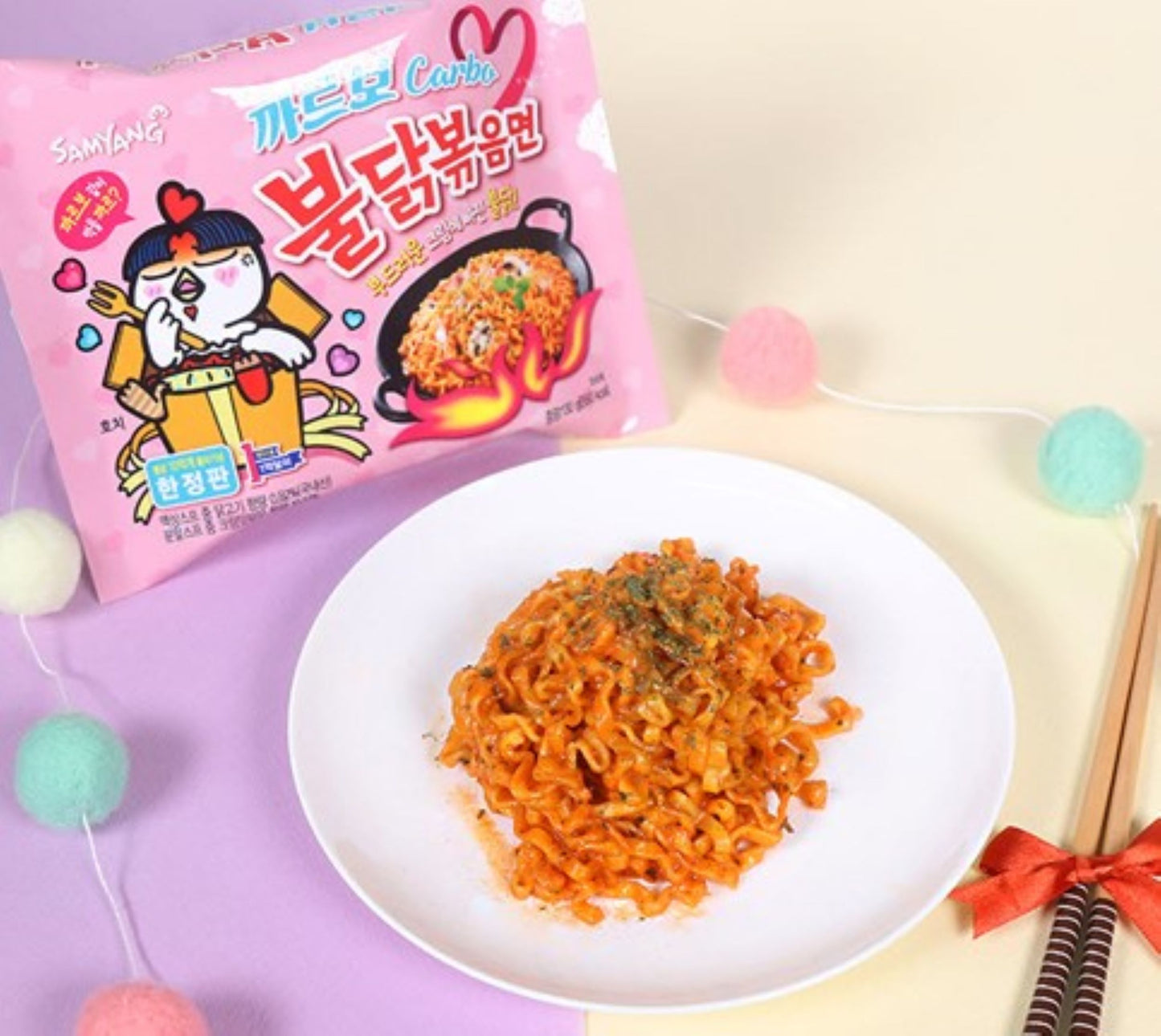 Samyang Buldak Bokkeummyun Carbonara 130g
