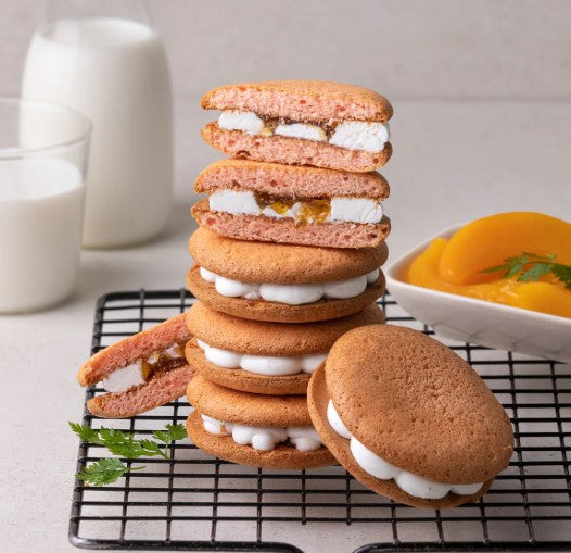FRESH PIE PEACH (12*25G) 300G -Mekani biskvit s kremastim punjenjem od breskve 300g
