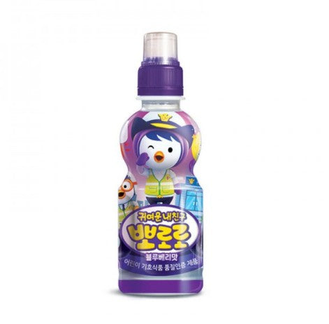 PALDO Pororo Kids Beverage Blueberry Flavor 235ml