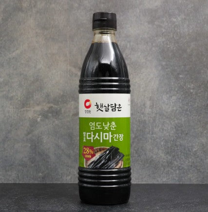 Reduced salt fermented kelp soy sauce 840ml