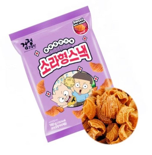 Korean shell-shaped crunchy snack 160g - Tradicionalna korejska slatka grickalica u obliku školjki 160g