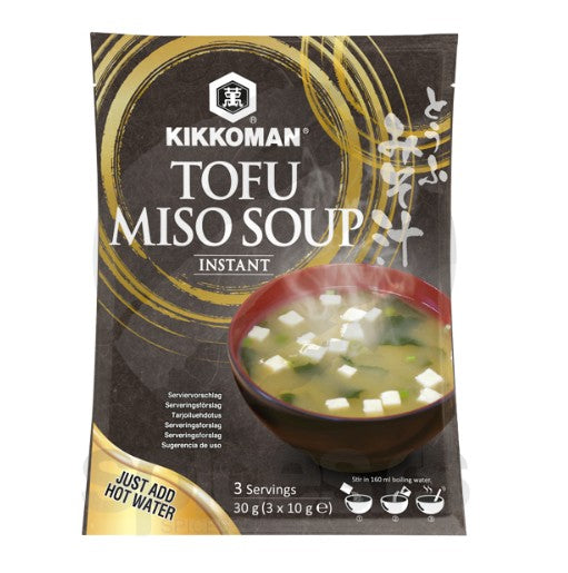 Kikkoman Tofu Miso soup 30g (3*10g) for 3 servings