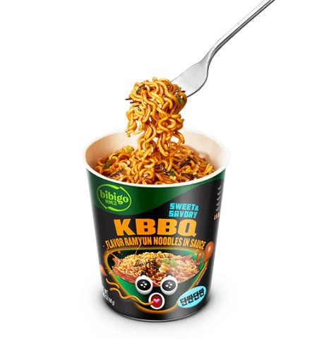 BIBIGO Sweet & Savoury K-BBQ Ramyun 98g -Instant nudle s aromom korejskog roštilja u čaši (slatko i slano) 98g