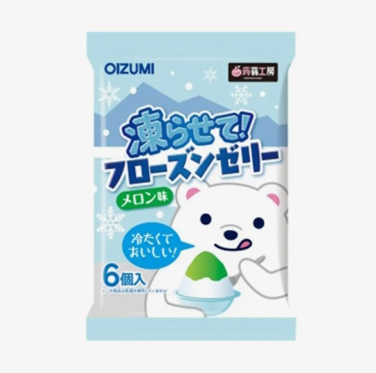 Shimonita Frozen Konjac Jelly melon 106g(6pcs) - žele napravljen od skroba biljke konjak sa ukusom dinje 106g