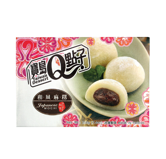 TW Q He Fong Red Bean Mochi 210g