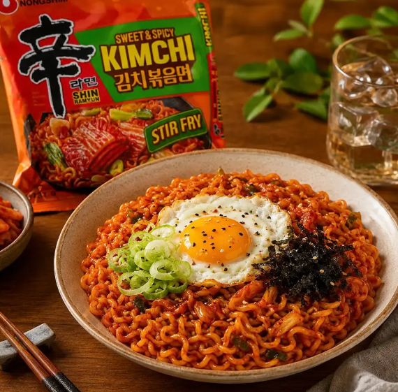 Nongshim Shin Ramyun Kimchi Stir Fry 137g
