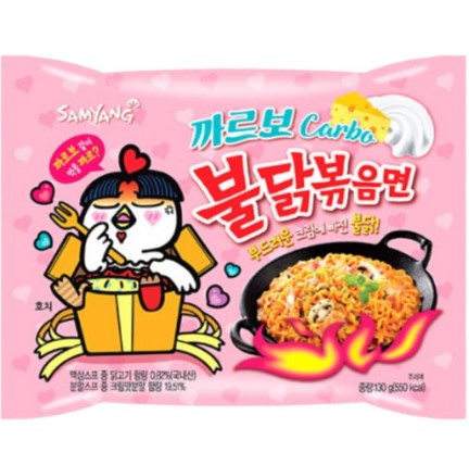 Samjang Buldak Bokkeummyeon Carbonara 130 g