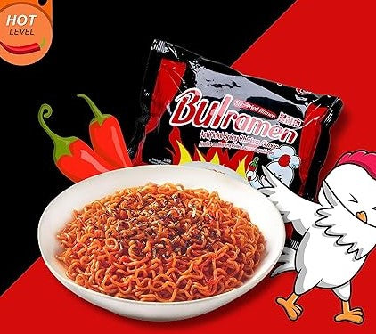 Bulramen Hot chicken - Instant nudle s ljutim sosom s ukusom piletine 137.8g