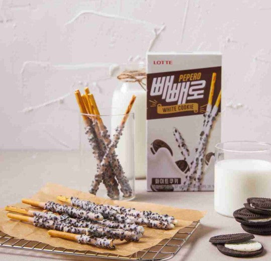 Pepero white cookie 32g