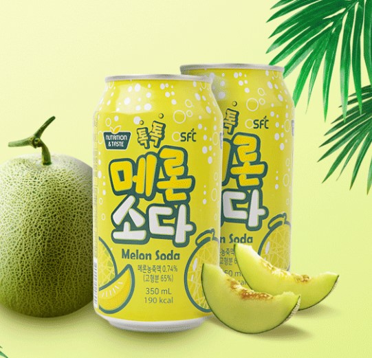 SFCBIO Bio Sparkling Melon Drink 350ml-soda napitak od dinje