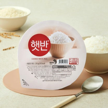 Cooked Korean rice - Hatban 3* 210g