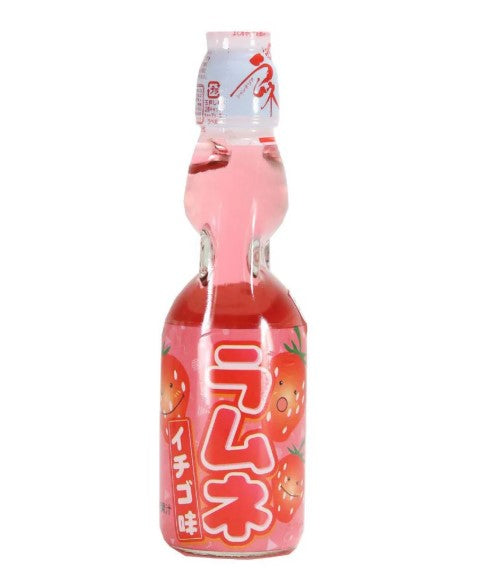 Hatakosen Ramune strawberry 200ml