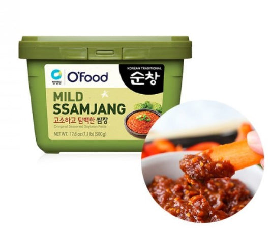 CJO - Mixed Soy Bean Paste/Ssamjang 500g -Začinjena pasta od soje 500g