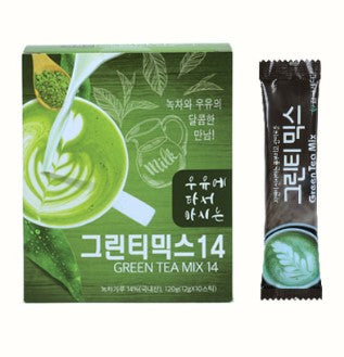 Hangukjeda green tea powder - Macha latte