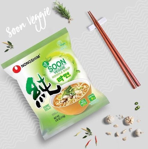 Soon ramyun vegan rezanci - Veggie ramyun 112g