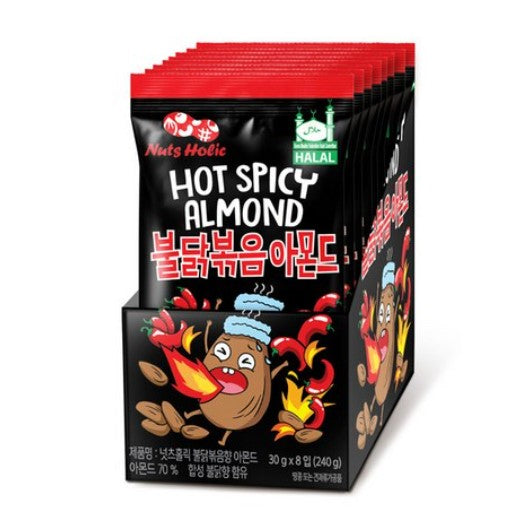 Hot spicy Buldak Almond 240g (30g*8)