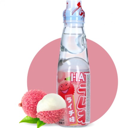 Hatakosen Ramune Lychee 200ml