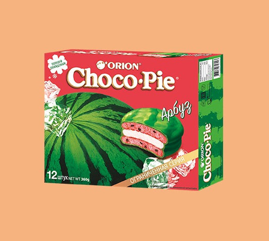 CHOCO PIE WATERMELON (12*30G) 360G