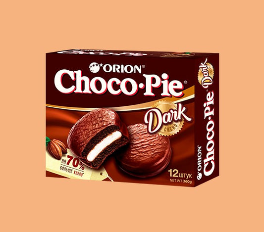 CHOCO PIE DARK (12*30G) 360G