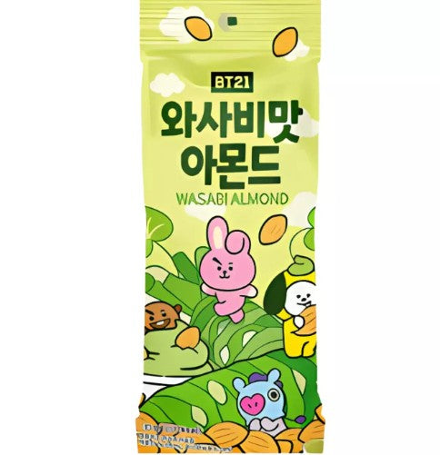 LINE BT21 Wasabi Almond 30g