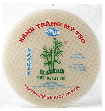 BAMBOO TREE Rice Paper 28cm For Spring roll 340g