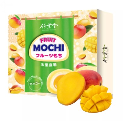 BAMBOO HOUSE Mango Fruit Mochi 120g - Pirinčani kolači s kremastim punjenjem sa ukusom manga 120g