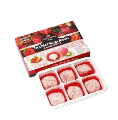 BAMBOO HOUSE Double Filling Strawberry Mochi 180g