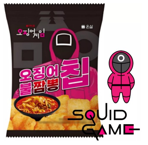 Squid Game Bul Jjambong Snack 50g