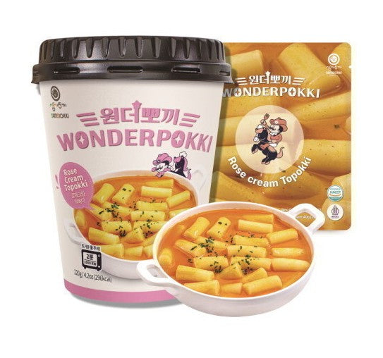 WONDERPOKKI ROSE TOPOKKI 120G