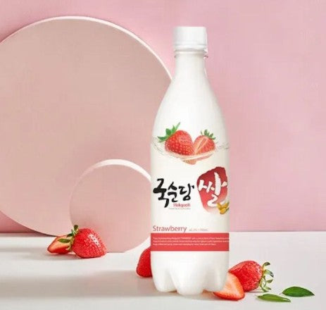 KSD Rice Makgeolli Strawberry(Alc. 3%) 750ML