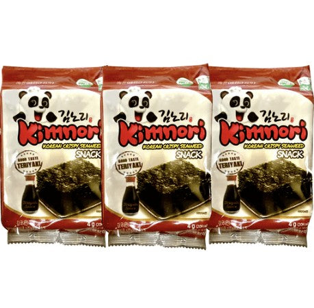 Kimnori Seasoned Seaweed  Dosirak - Teriyaki (4G X 3EA)