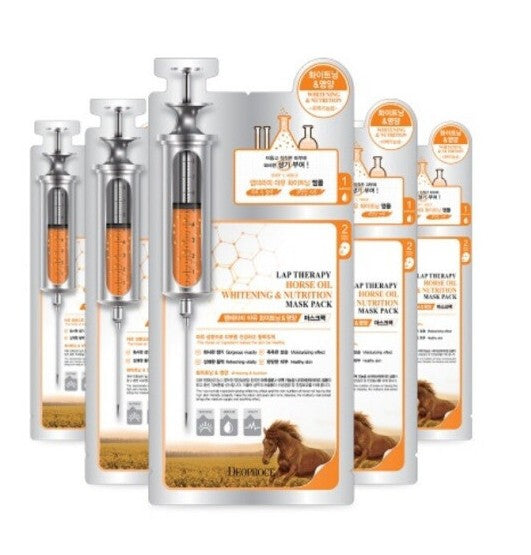 LAP THERAPY AMPOULE MASKPACK HORSE OIL WHITENING & NUTRITION (2G+25G)