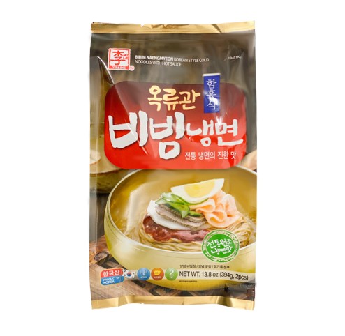 Lee's Hamheung-style Bibim Naengmyeon  -Cold noodle with sweet & spicy sauce 394g for 2 servings
