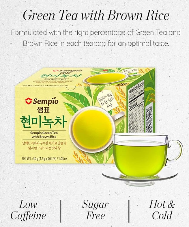 Zeleni čaj sa smeđim pirinčem 30 g (1.5gx20TB)
