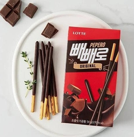 Lotte Pepero Original 47g - Hrskavi štapići sa prelivom od čokolade 47g
