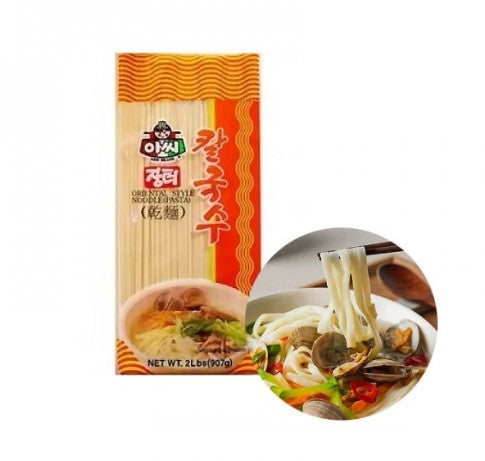 ASSI Wheat Noodle ( Kal-Guksu ) 907g - ručno pravljeni rezanci od brašna 907g