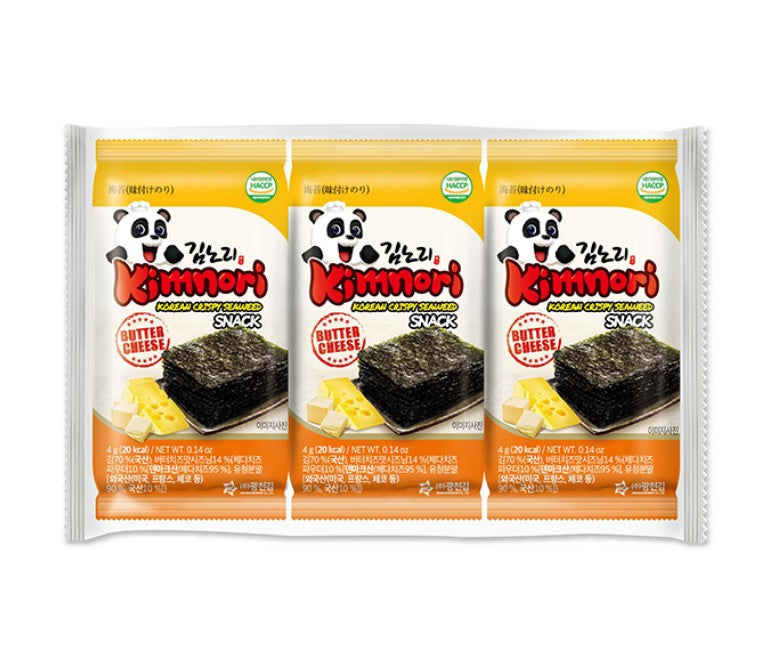 광천김 김nori 도시락김 - 버터치즈 (4g x 3봉)