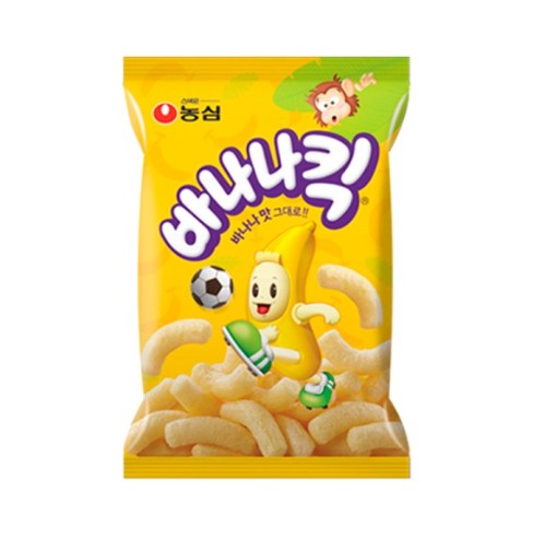 Nongshim BANANAKICK SNACK 75G - Korejski flips sa ukusom banane 75g