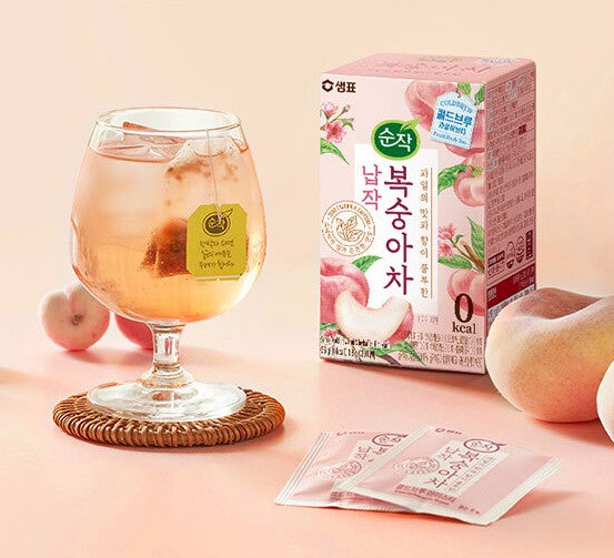 샘표 콜드브루 과일 허브티 납작복숭아 (20티백) 36g(1.8g X 20T/B)
