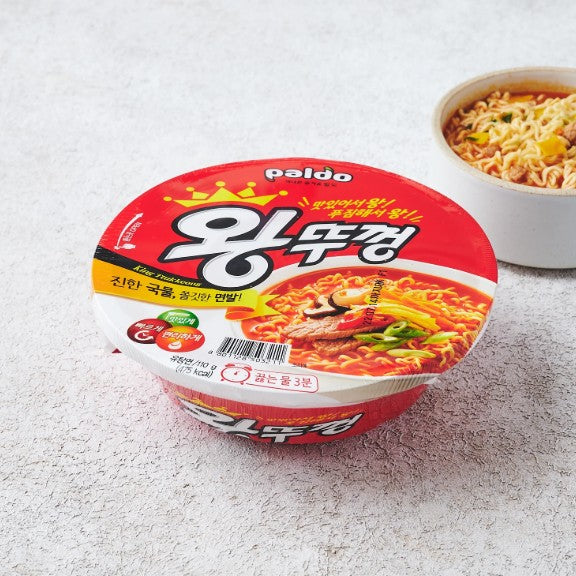 팔도 점보 라면 핫앤스파이시 큰사발 110G