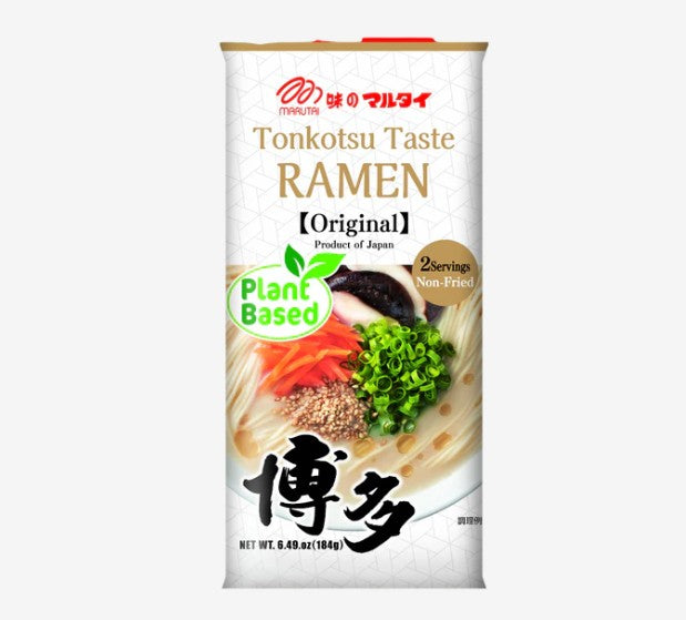 Marutai Hakata Ramyun Animal Free 184g (for 2 servings) - Biljni ramen sa ukusom bogate kremaste supe (2 porcije) 184g