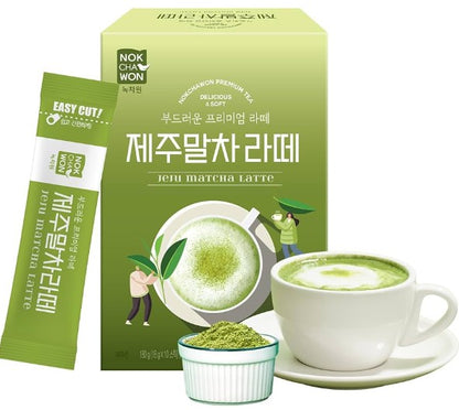녹차원 제주 말차 라떼 18g (1개)