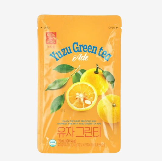 녹차원 유자 그린티 170ML