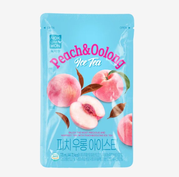 Nokchawon Peach Oolong Iced Tea  170ML - Ledeni oolong čaj s breskvom 170ml