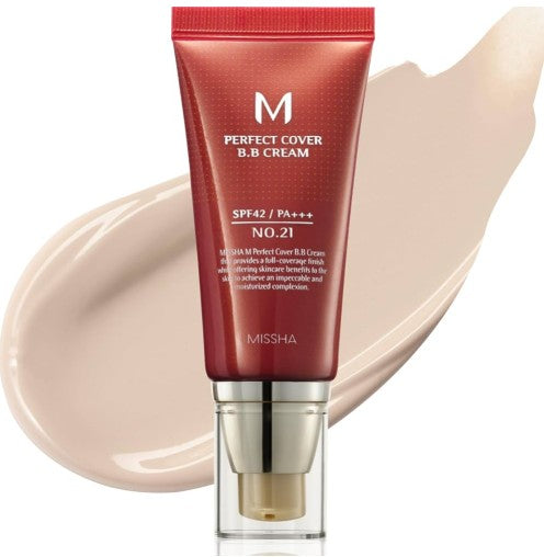 미샤 M 퍼펙트 커버 비비 크림 21호 50ml