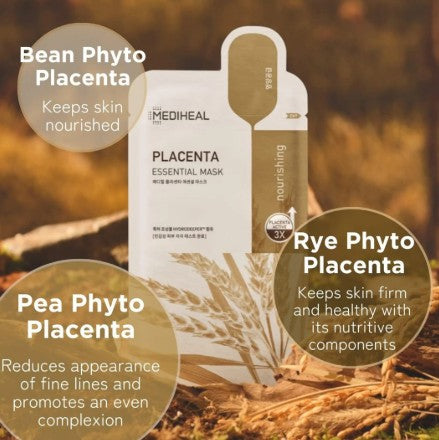 Mediheal Placenta Essential Mask  _LW  24ml - Mediheal esencijalna maska za lice sa placentom 24ml