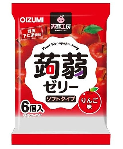Shimonita  Konjac Jelly Apple 106g (6pcs) - žele napravljen od skroba biljke konjak sa ukusom jabuke 106g